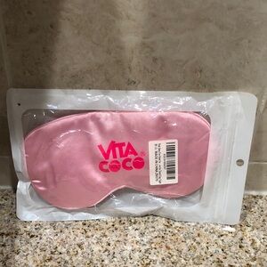 NWT Vita Coco Pink Satin Sleep Mask